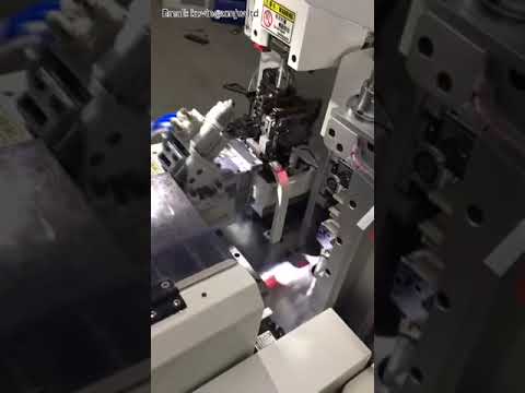 全自動伺服雙端排線裁切剝線壓著機 - 高效能線束加工設備
