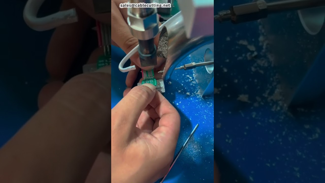 排線半自動焊錫機 | 工廠直營高效生產 #工廠 #機器
