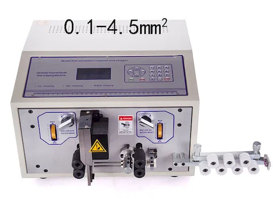 全自動電腦剝線機 精準線材剝皮 WPM-09C - 電線切割剝皮機