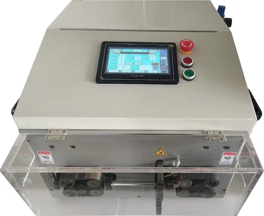雙圓護套電纜剝線切斷機 雙層護套線加工 WPM-YHT2 - 電線切割剝皮機