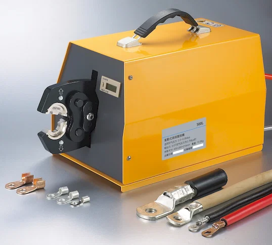 氣動端子壓接機 重型電纜端子壓著 WPM-300L - 半自動壓接機