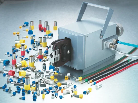 氣動端子壓接機 6-4平方線纜鉚接 WPM-6-4 - 半自動壓接機